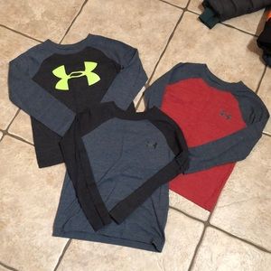 Under armour long sleeves. Size 4